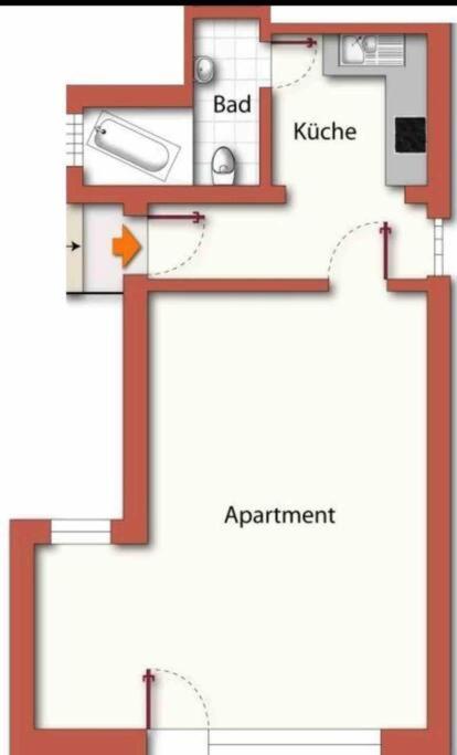 Studioappartement Mit Privatgarten In Ruhiger Wohnsiedlung Apartment